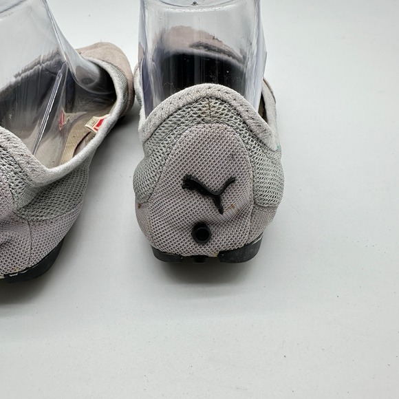 Puma Sabadella Ballerina Flats Suede Mesh Womens 9.5 Purple Pink Gray Gorpcore - Picture 5 of 13